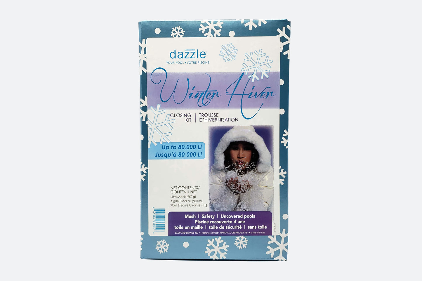 Dazzle Deluxe Closing Kit (Up to 80,000 L) (P/N: DAZ06025)