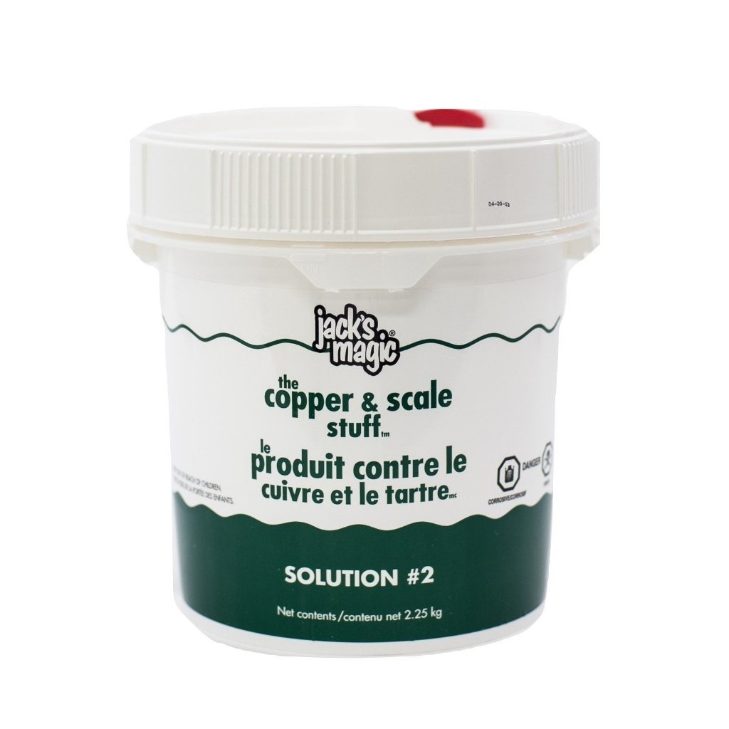 Jack's Magic The Copper & Scale Stuff - Stain Solution #2 (2.25kg) - Aqua-Tech
