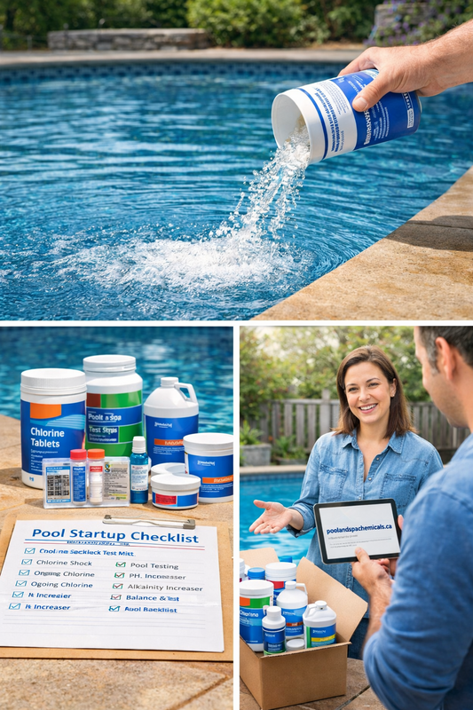 Pool Opening Chemicals in Canada: What You Actually Need (2026 Spring Guide)