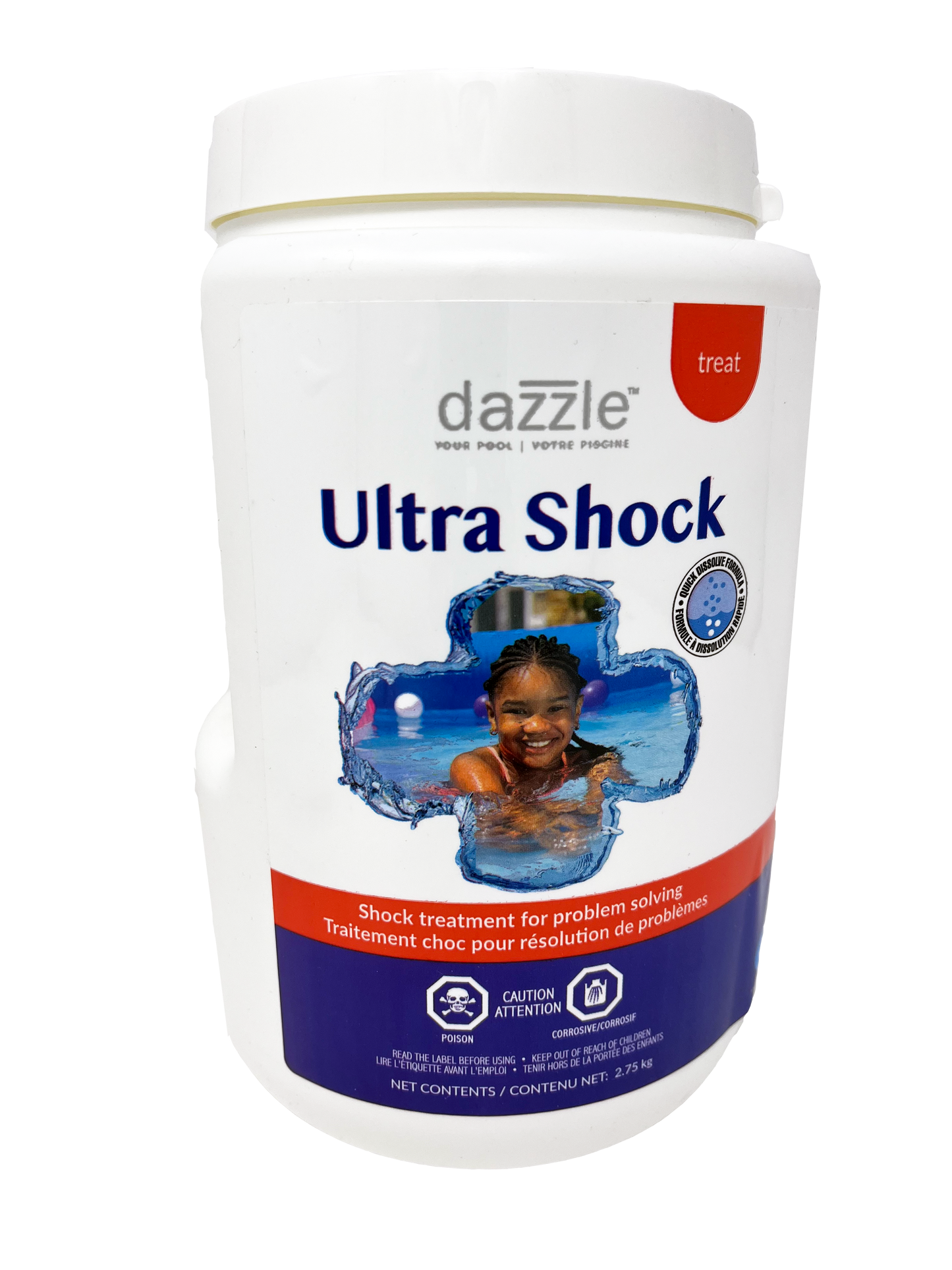 Dazzle Ultra Shock (2.75kg) (P/N: DAZ02502)