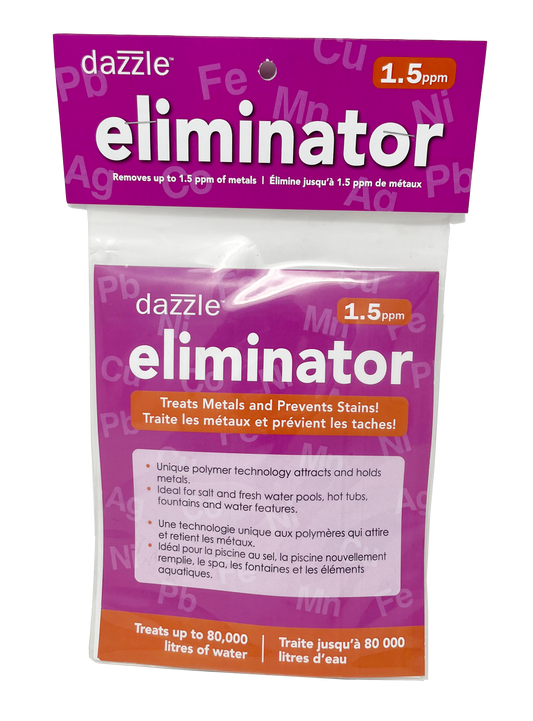 Dazzle Eliminator 1.5ppm (each) (Up to 1.5ppm, Treats up to 80,000L) (P/N: DAZ07050)