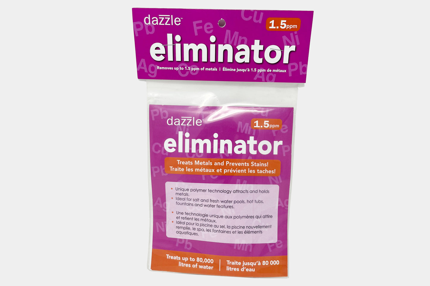 Dazzle Eliminator 1.5ppm (each) (Up to 1.5ppm, Treats up to 80,000L) (P/N: DAZ07050)