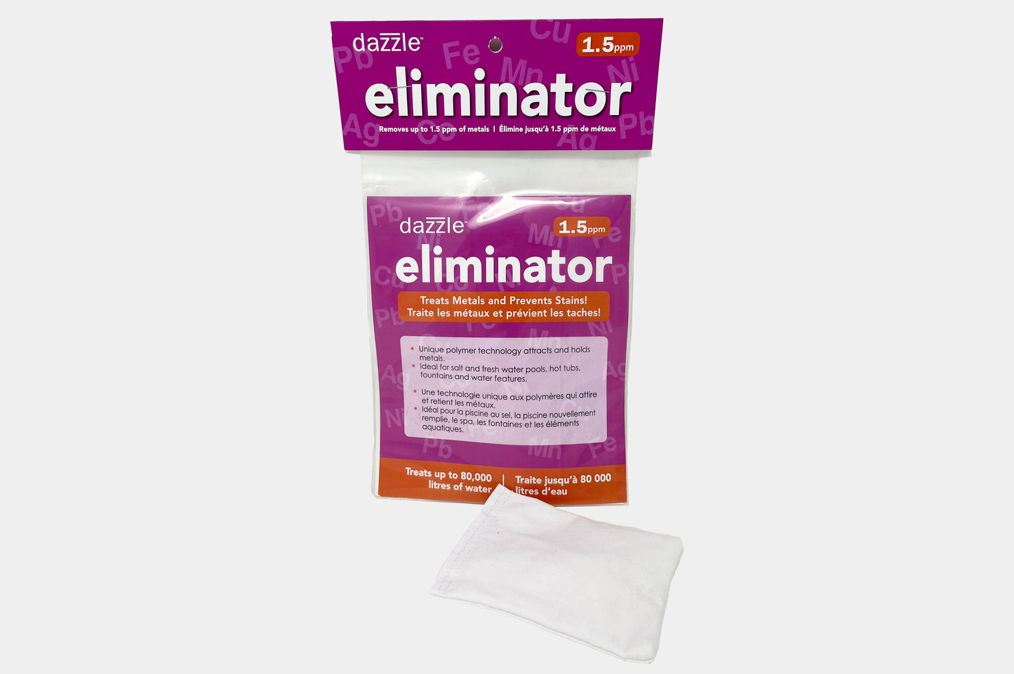 Dazzle Eliminator 1.5ppm (each) (Up to 1.5ppm, Treats up to 80,000L) (P/N: DAZ07050)