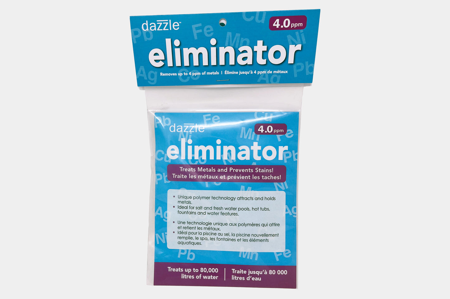 Dazzle Eliminator 4.0ppm (each) (Up to 4.0ppm, Treats up tp 80,000L) (P/N: DAZ07051)