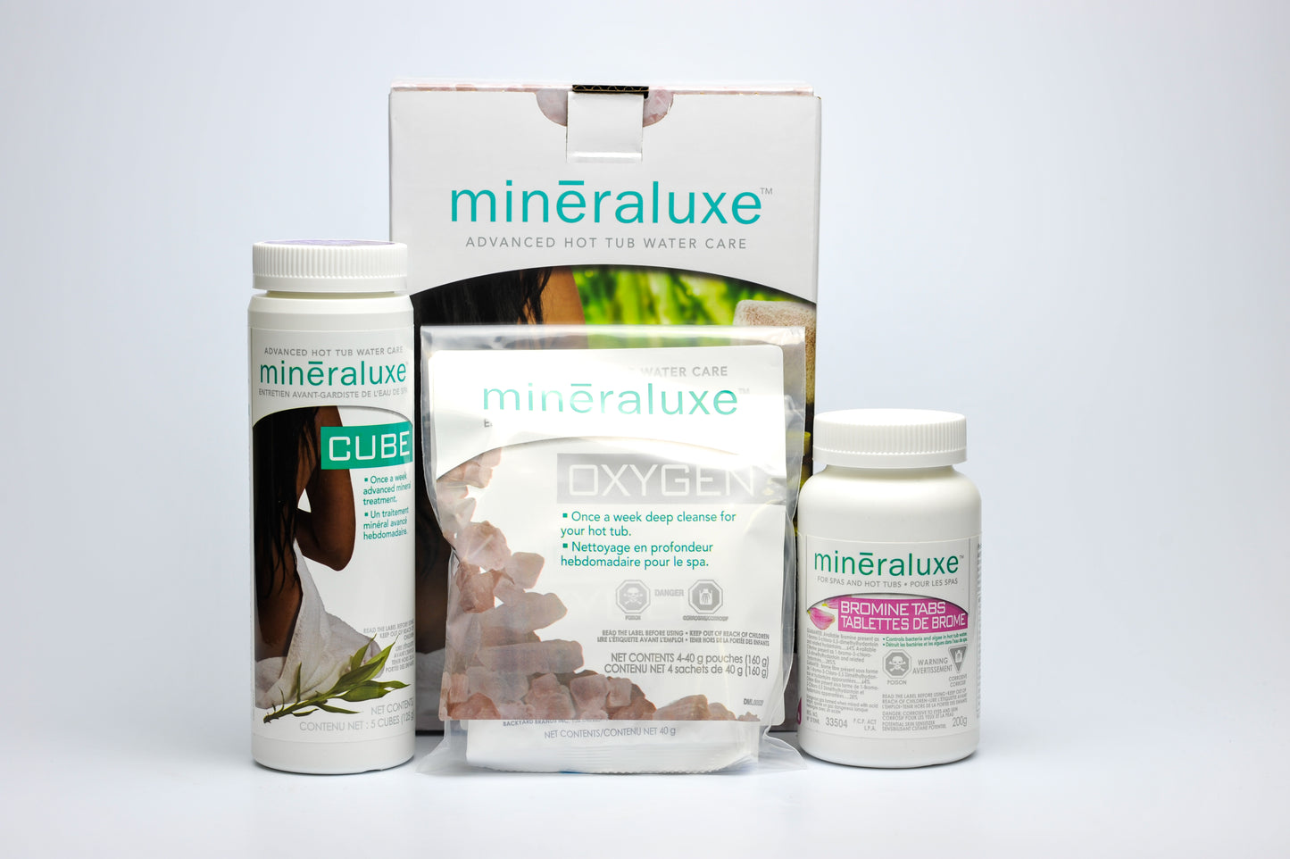 Mineraluxe 1 Month Bromine Tablet  Mineraluxe System (1 Month Kit) (P/N: DML00501)