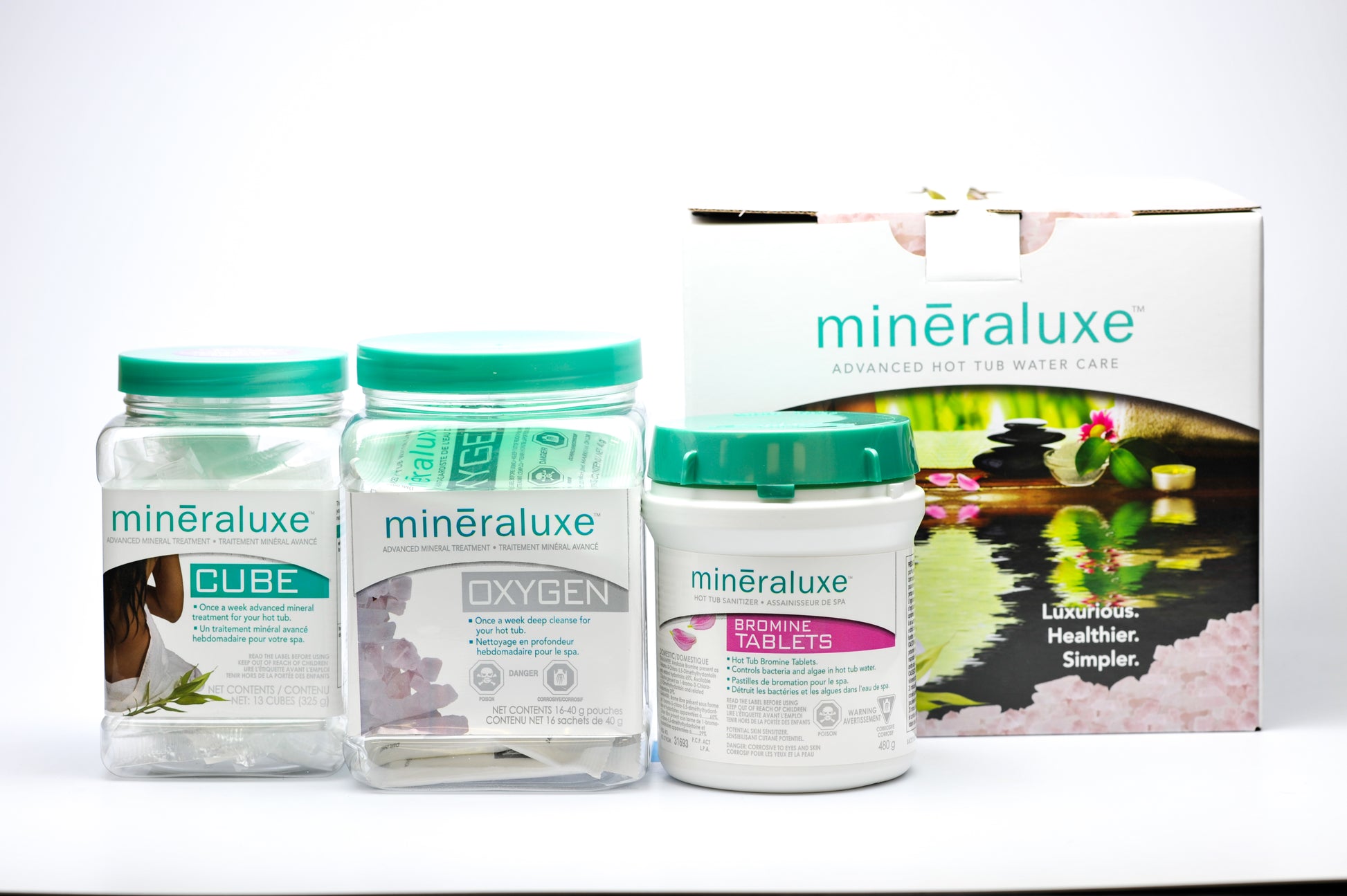 Mineraluxe 3 Month Bromine Tablet Mineraluxe System