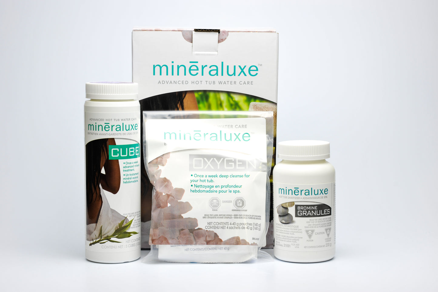 Mineraluxe 1 Month Bromine Granules Mineraluxe System (1 Month Kit) (P/N: DML00507)