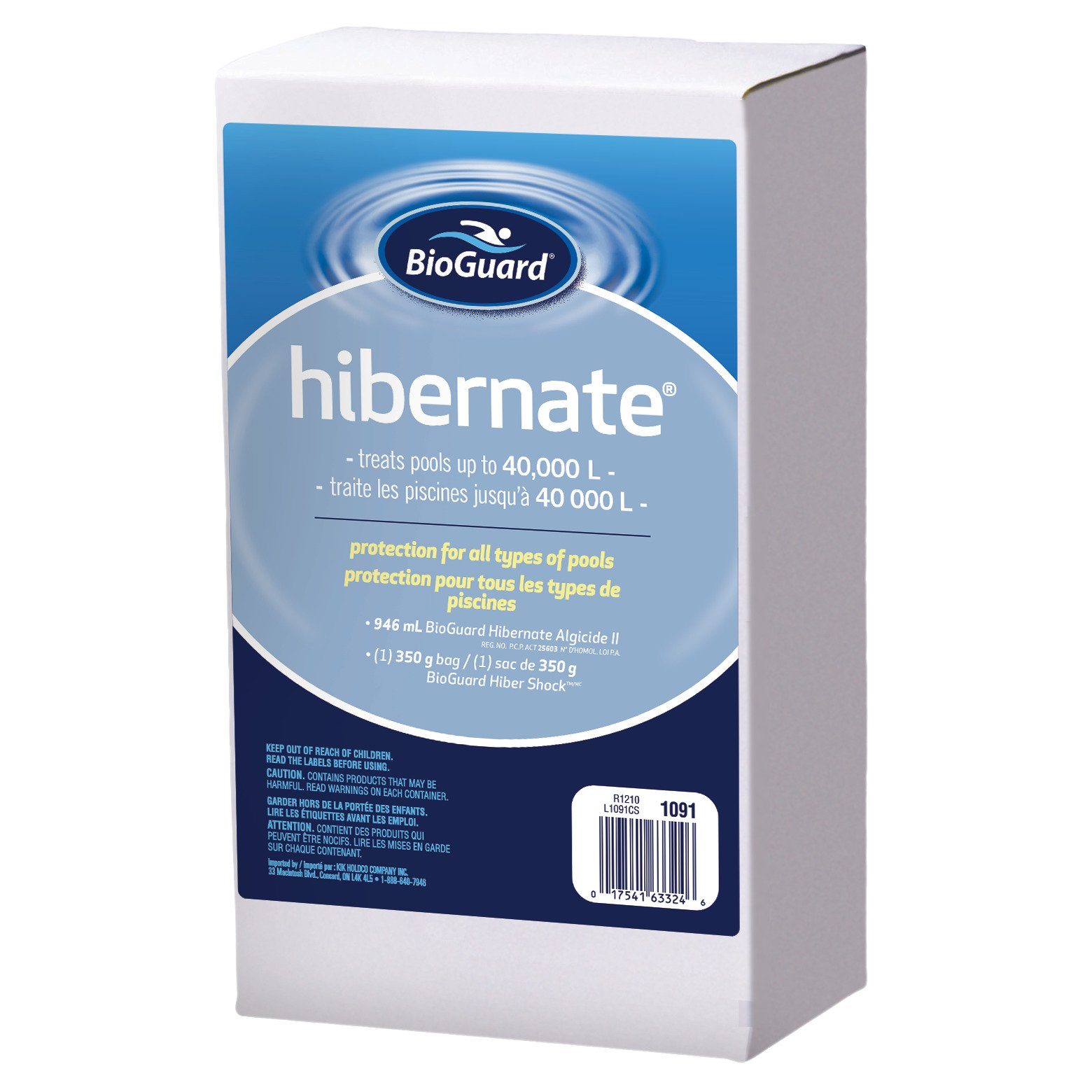 BioGuard Hibernate® Closing Kit - 40 (Treats up to 40,000ltr) (P/N: 10 ...