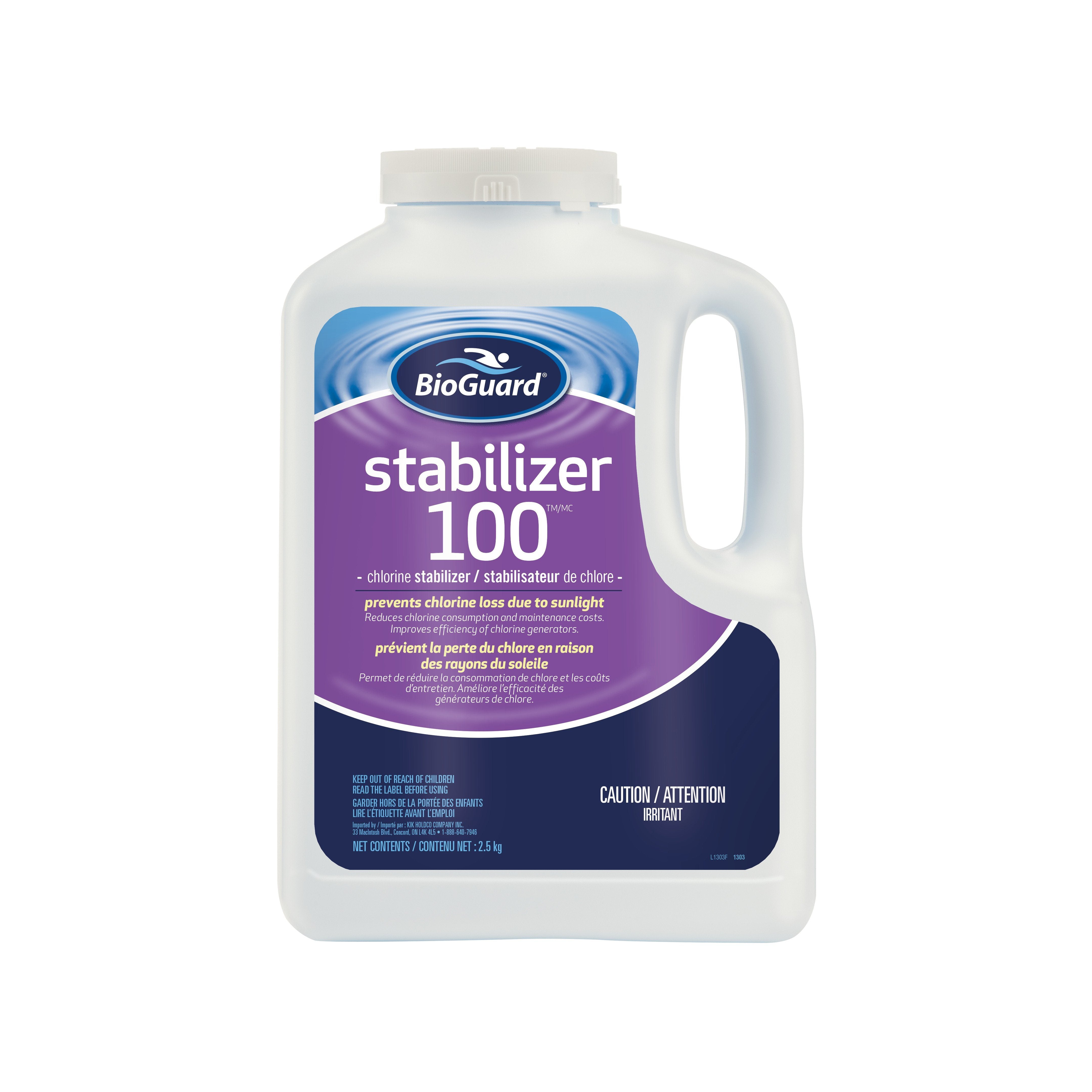 BioGuard Stabilizer 100™ (2.25kg) (P/N: 1303) – PoolAndSpaChemicals