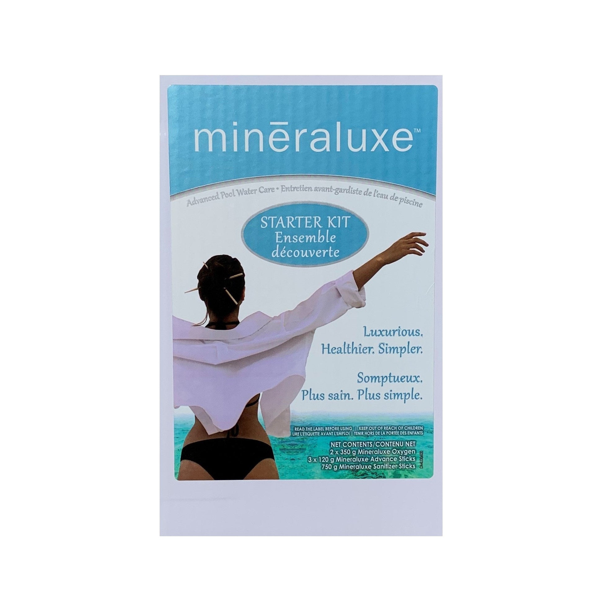 Pool Chemicals - Mineraluxe New Pool Starter Kit