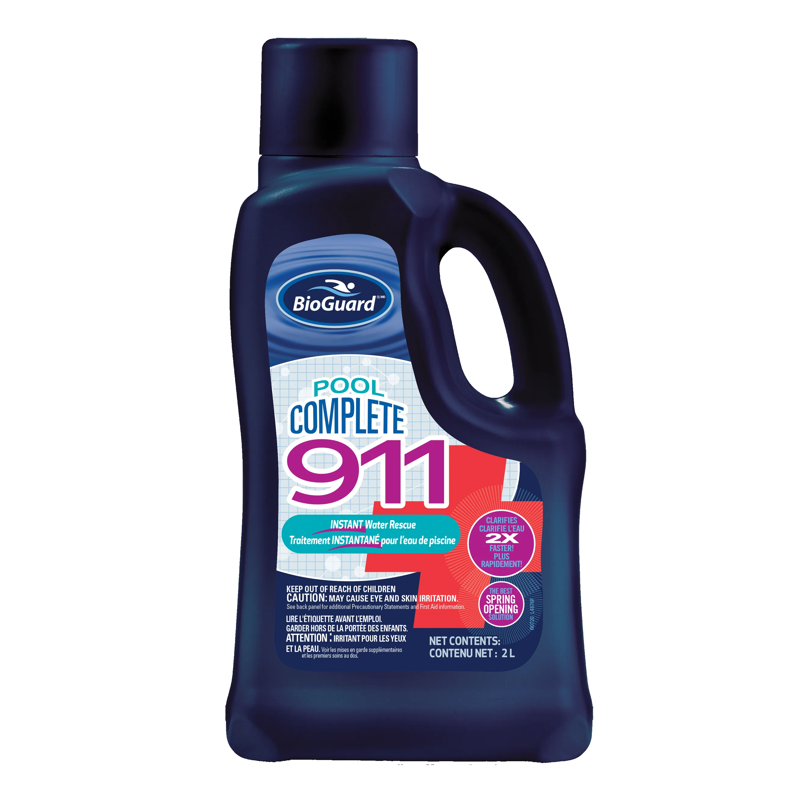 BioGuard Pool Complete 911™ (2ltr) (P/N: 4876) – PoolAndSpaChemicals